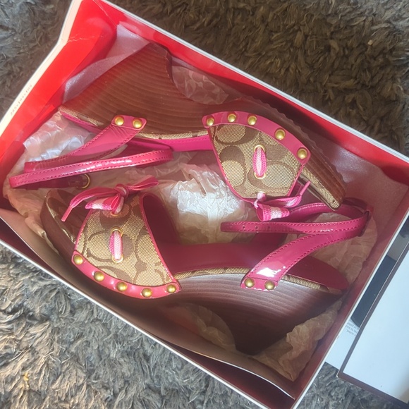 Coach wedge heels - Picture 3 of 6